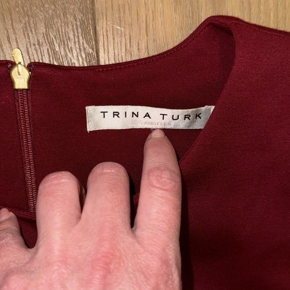 Trina Turk Panache Ponte Bell Sleeve Dress - Picture 5 of 6